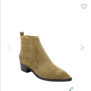 Marc fisher suede yohani booties